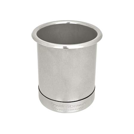 Docking Drawer Docking Drawer 4" Stainless Steel Capped Canister for Hot Tools Stainless Steel