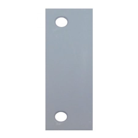 DON-JO 4-1/2 Inch by 1-3/4 Inch Door Hinge Filler Plate Chrome Plated
