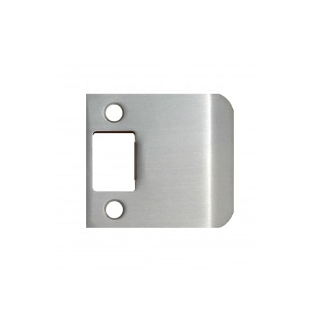 DON-JO 2-1/4" X 2-1/2" Extended Lip Strike Plate Stainless Steel
