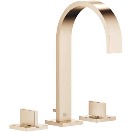Dornbracht MEM 1.2 GPM Vessel Widespread Bathroom Faucet Brushed Champagne (22kt Gold)