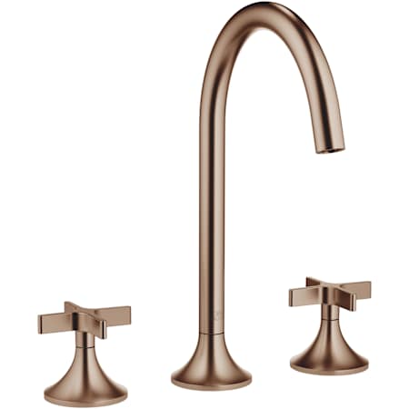 Dornbracht VAIA 1.2 GPM Vessel Widespread Bathroom Faucet Brushed Bronze