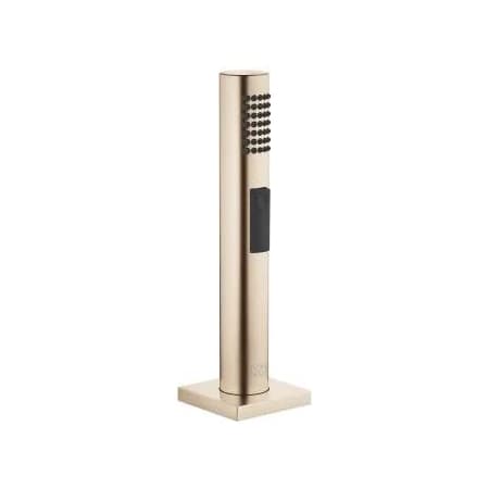Dornbracht Kitchen Side Spray with Integrated Diverter and Square Flange Brushed Champagne (22kt Gold)