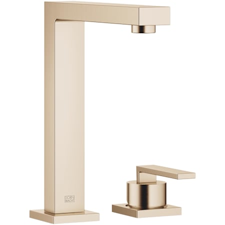 Dornbracht Lot 1.5 GPM Widespread Bar Faucet with Swivel Spout and Mounting Hardware Brushed Champagne (22kt Gold)