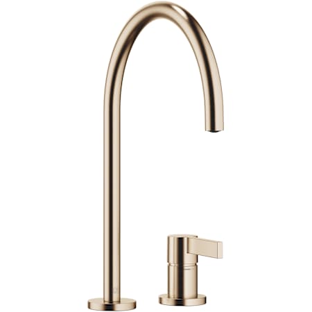 Dornbracht Tara Ultra 1.5 GPM Standard Kitchen Faucet with Swivel Spout and Cartridge Brushed Champagne (22kt Gold)