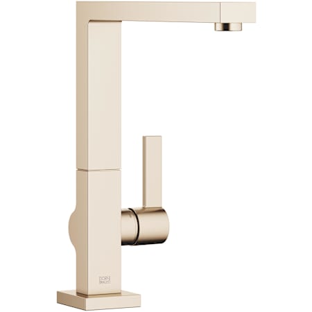 Dornbracht Lot 1.5 GPM Single Hole Kitchen Faucet with Swivel Spout and Cartridge Brushed Champagne (22kt Gold)