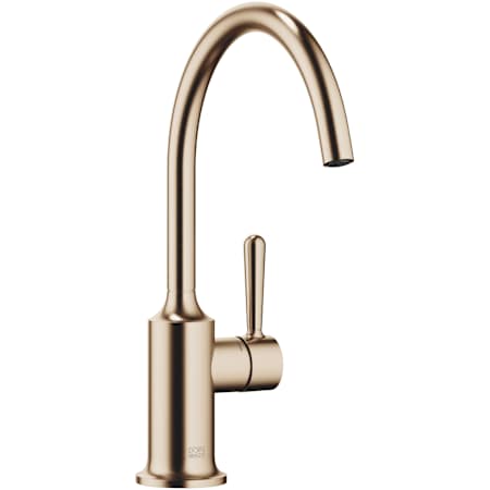 Dornbracht Vaia 1.5 GPM Single Hole Kitchen Faucet with Swivel Spout Brushed Champagne (22kt Gold)
