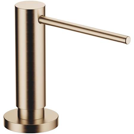 Dornbracht Vaia Deck Mounted Soap Dispenser with 16.91 Oz Capacity and Escutcheon Included Brushed Champagne (22kt Gold)