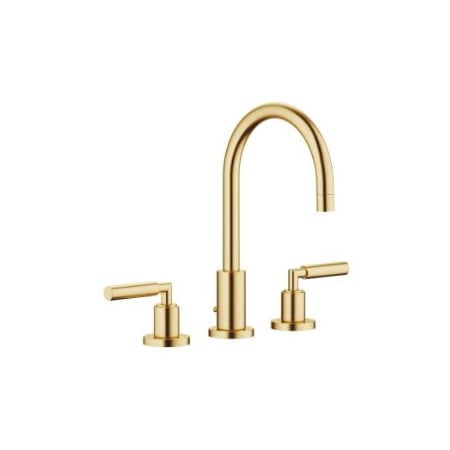 Dornbracht Three-Hole Lavatory Mixer Brushed Durabrass