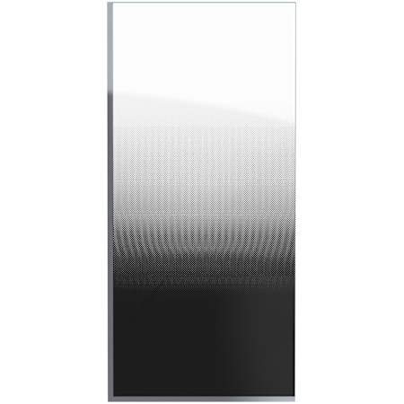 DreamLine Ombre 72" High x 34" Wide Reversible Frameless Shower Door with Pixel Glaze Glass Chrome
