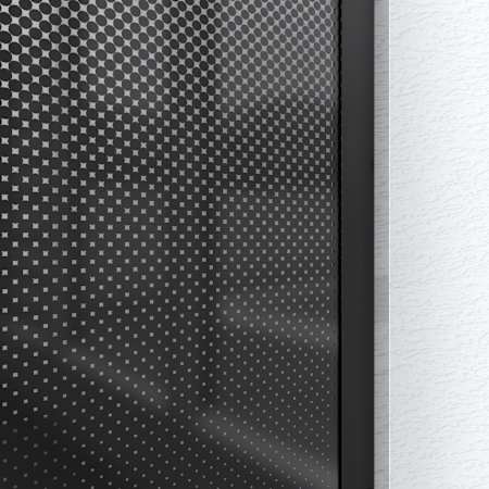 Dreamline-D3234720PXB-Side View in Satin Black