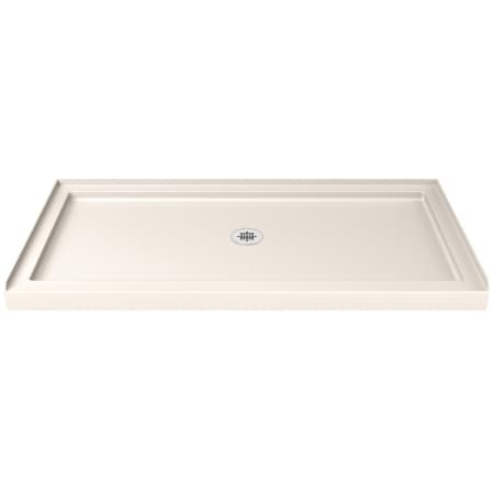 DreamLine Slimline 34" x 54" Rectangular Shower Base with Single Threshold and Center Drain Biscuit