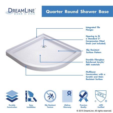 Dreamline-DLT-7033330-Shower Pan Features