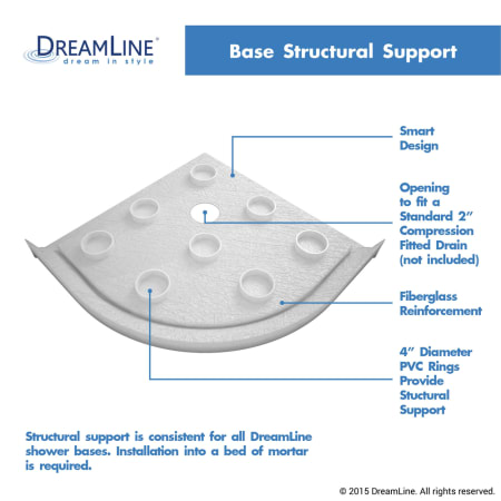 Dreamline-DLT-7033330-Shower Pan Support
