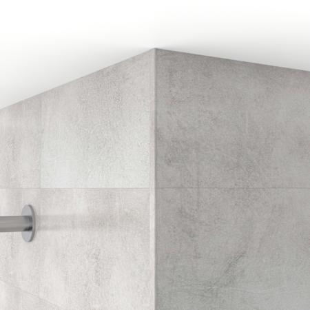 DreamLine Epiphany Edge Trim 94" Concrete Grey
