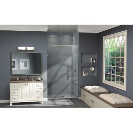 Dreamline-SHDR-21467610-Brushed Nickel Wide Application Shot