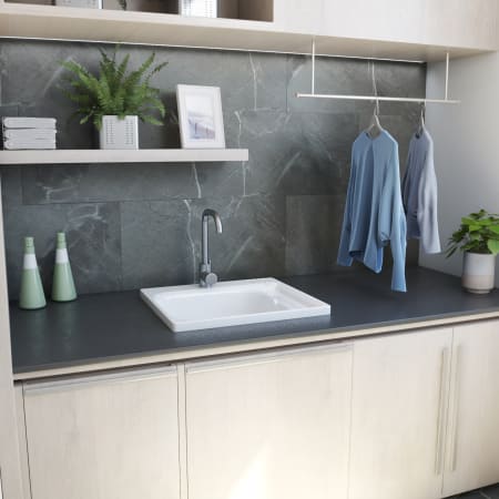DreamLine Epiphany Glue-up Wall Tiles 15.75" x 31.5" Marble Dark Grey