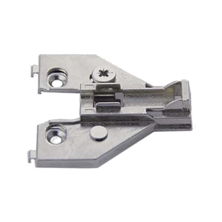DTC Screw On Cam Adjustable Face Frame Baseplate with 3mm Height for Series C93 and C98 Hinges Nickel