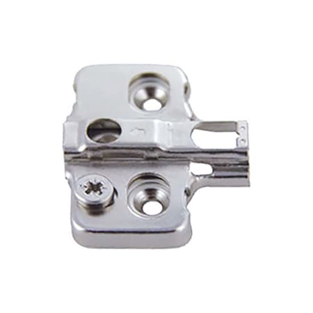 DTC Screw On Cam Adjustable Wing Baseplate with 0mm Height for Series C93 and C98 Hinges Nickel