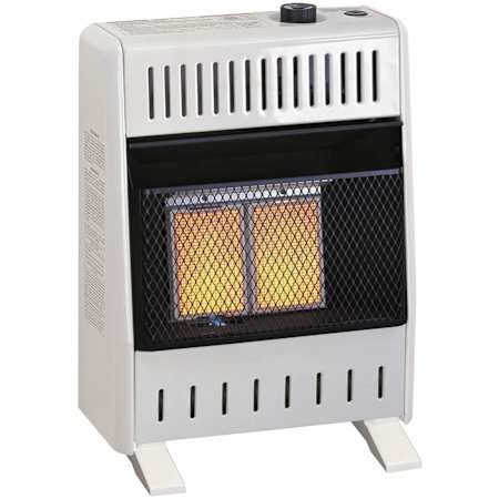 Duluth Forge 10,000 BTU Natural Gas Portable Heater with Wall Mount and Push Button Ignition N/A