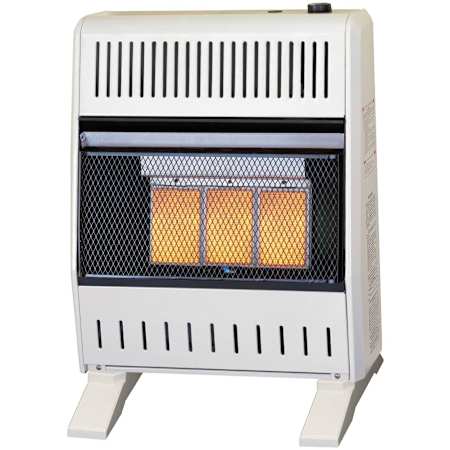 Duluth Forge 18,000 BTU Natural Gas Portable Heater with Wall Mount and Oxygen Detection Sensor N/A