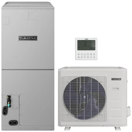 Durastar 30K BTU Cooling / 31K BTU Heating 17.3 SEER2 One Zone Ducted Air Handler Mini Split Package N/A