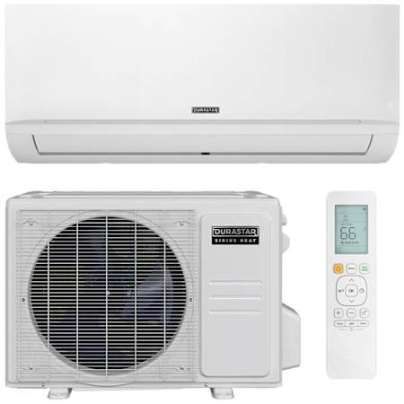 Durastar 6K BTU Cooling / 7K BTU Heating 25.3 SEER2 One Zone Wall Mount Mini Split Package N/A