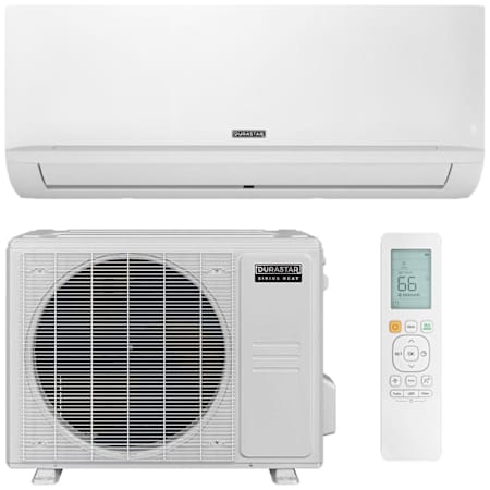 Durastar 18K BTU Cooling / 18K BTU Heating 21.7 SEER2 One Zone Wall Mount Mini Split Package N/A