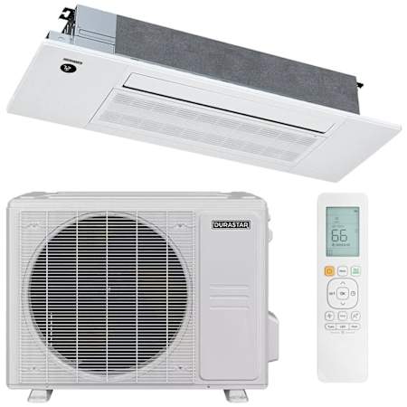 Durastar 18K BTU Cooling / 18K BTU Heating 22.2 SEER2 One Zone Ceiling Cassette Mini Split Package N/A