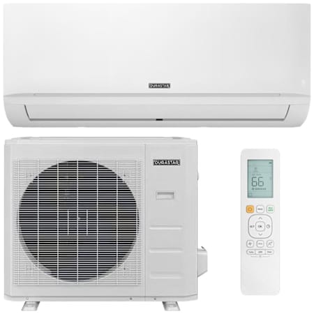 Durastar 24K BTU Cooling / 25K BTU Heating 23.5 SEER2 One Zone Wall Mount Mini Split Package N/A