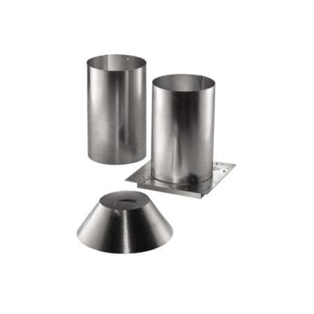 DuraVent 3" Inner Diameter - Pellet Vent Type L Multi-fuel Chimney Pipe - Double Wall - Insulation Shield Stainless Steel