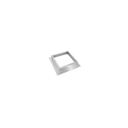 DuraVent 4" x 6-5/8" Inner Diameter - DirectVent Pro Direct Vent Pipe - Double Wall - Vinyl Siding Standoff Kit Galvanized