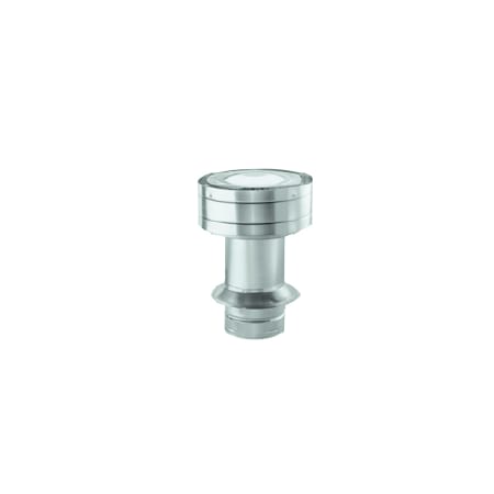DuraVent 5" x 8" DirectVent Pro Direct Vent Pipe - Galvanized Extended Vertical Termination Cap Galvanized