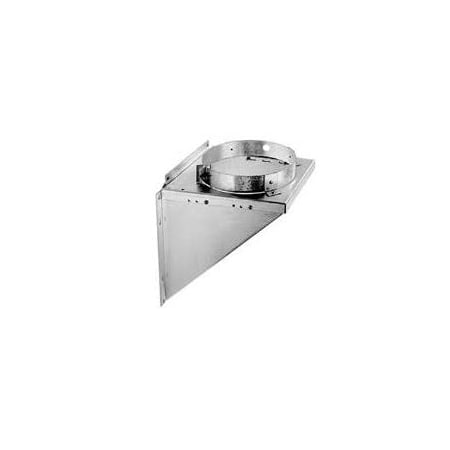 DuraVent 7" Inner Diameter - DuraTech Class A Chimney Pipe - Double Wall - 12" Strap/Bracket Galvanized