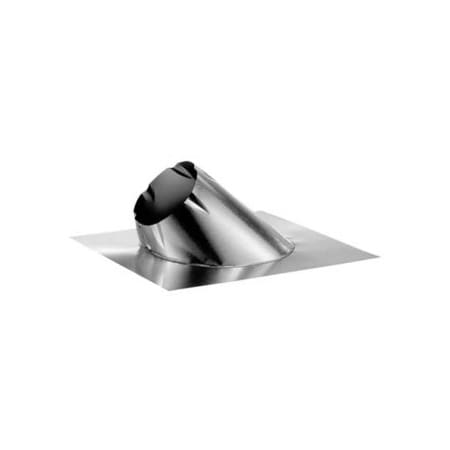 DuraVent 6" Adjustable Flashing for 7/12-12/12 Pitch Roofs Dead Soft Aluminum