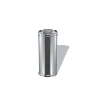 DuraVent 7" Inner Diameter - DuraPlus Class A Chimney Pipe - Triple Wall - 36" Pipe Length Stainless Steel