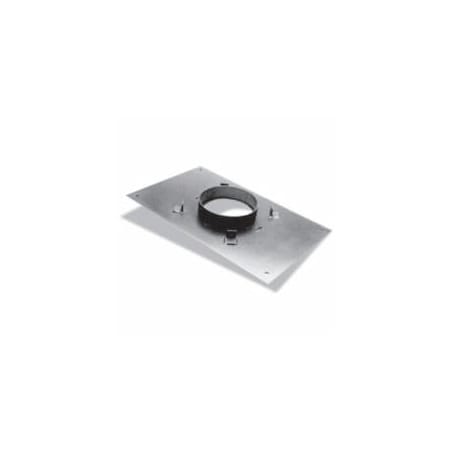 DuraVent 8" Inner Diameter - DuraPlus Class A Chimney Pipe - Triple Wall - 14" x 17" Anchor Plate Galvanized