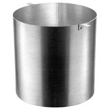 DuraVent 7" Inner Diameter - DuraTech Class A Chimney Pipe - Double Wall - Roof Radiation Shield Stainless Steel