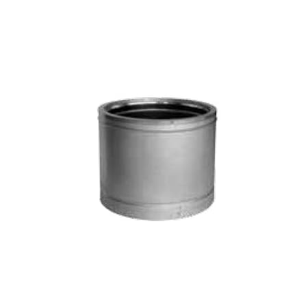DuraVent 14" Inner Diameter - DuraTech Class A Chimney Pipe - Double Wall - 18" Pipe Length Galvanized