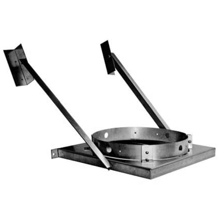 DuraVent 14" Inner Diameter - DuraTech Class A Chimney Pipe - Double Wall - Strap/Bracket Galvanized