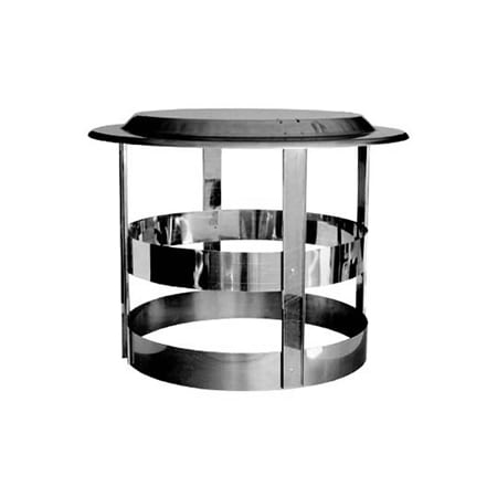DuraVent 14" Inner Diameter - DuraTech Class A Chimney Pipe - Double Wall - Chimney Cap Stainless Steel