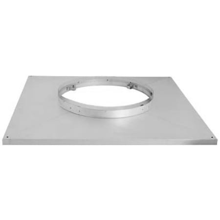 DuraVent 18" Class A Chimney Pipe Chase Top Flashing Stainless Steel
