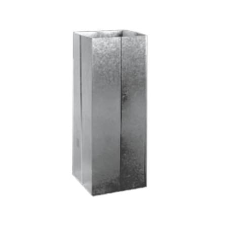 DuraVent 6" Inner Diameter - DuraPlus Class A Chimney Pipe - Triple Wall - 48" Close Clearance Shield Stainless Steel