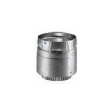 DuraVent 3" Inner Diameter - PelletVent Pro Type L Chimney Pipe - Double Wall - Male Flex Adapter Stainless Steel