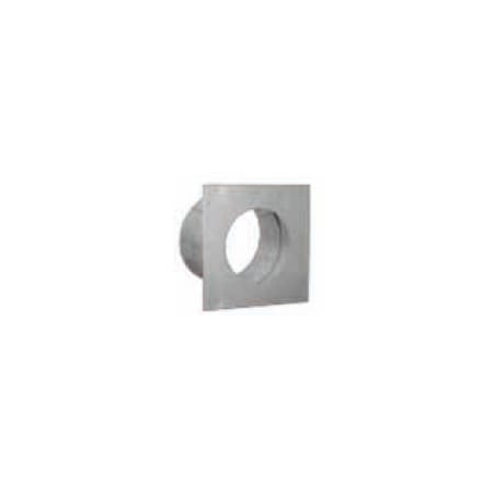 DuraVent 5" x 8" Inner Diameter - DirectVent Pro Direct Vent Pipe - Double Wall - Universal Wall Thimble Stainless Steel