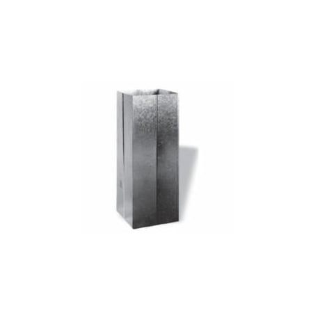 DuraVent 6" Inner Diameter - DuraPlus Class A Chimney Pipe - Triple Wall - 36" Close Clearance Shield Galvanized