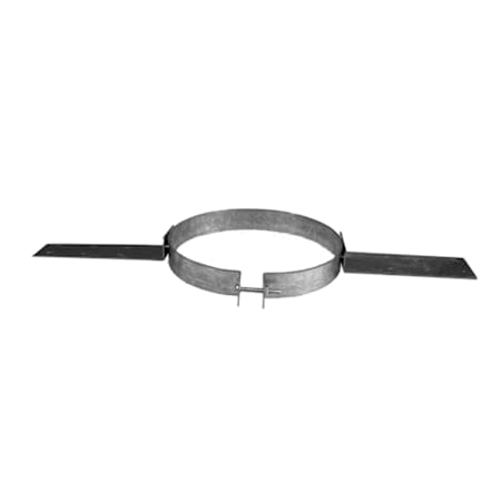 DuraVent Aluminum Gas Vent Roof Support with 5" Inner Diameter Aluminum