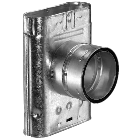 DuraVent 5" Inner Diameter - Type B Oval Gas Vent - Double Wall - Standard Tee Aluminum