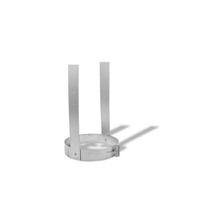 DuraVent 14" Inner Diameter - DuraTech Class A Chimney Pipe - Double Wall - Strap/Bracket Galvanized