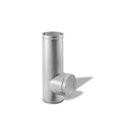 DuraVent 8" Inner Diameter - DuraTech Class A Chimney Pipe - Double Wall - Chimney Base Tee Stainless Steel