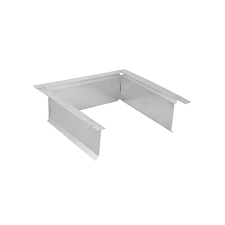 DuraVent 12 Inch Inner Diameter Roof Radiation Shield Galvanized Steel